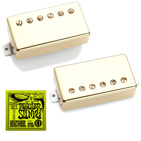 Seymour Duncan SH-1n '59 Neck & SH-5 Custom Bridge Set, Gold