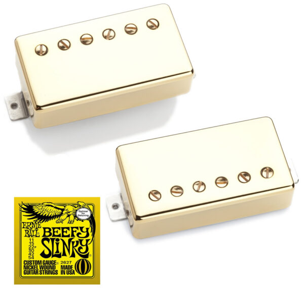 Seymour Duncan SH-1n/SH-5 Gold Set + Free Strings