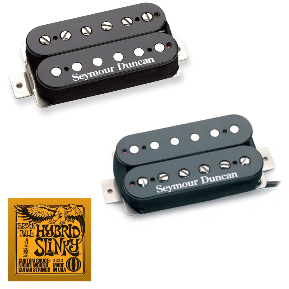 Seymour Duncan SH-2N/SH-5 Set, Black + Free EB2222 Strings