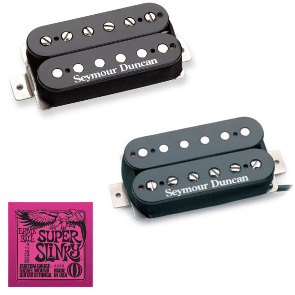 Seymour Duncan SH-2N Jazz Neck & SH-5 Custom Bridge Set, Black