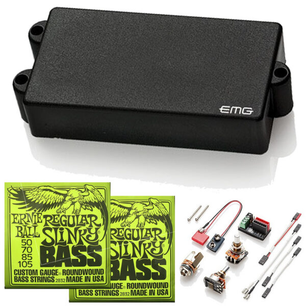 EMG MMCS Music Man Bass Pickup Set + Free Ernie Ball Strings