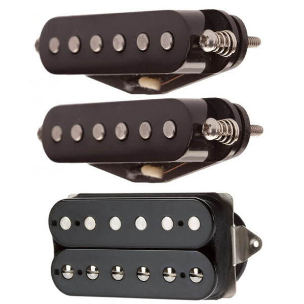 Suhr ML Standard N/M + SSV+ 53mm Bridge Set - Black