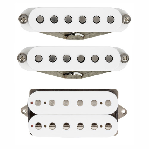 Suhr ML Classic Neck/Middle + SSV Bridge Set, White 53mm