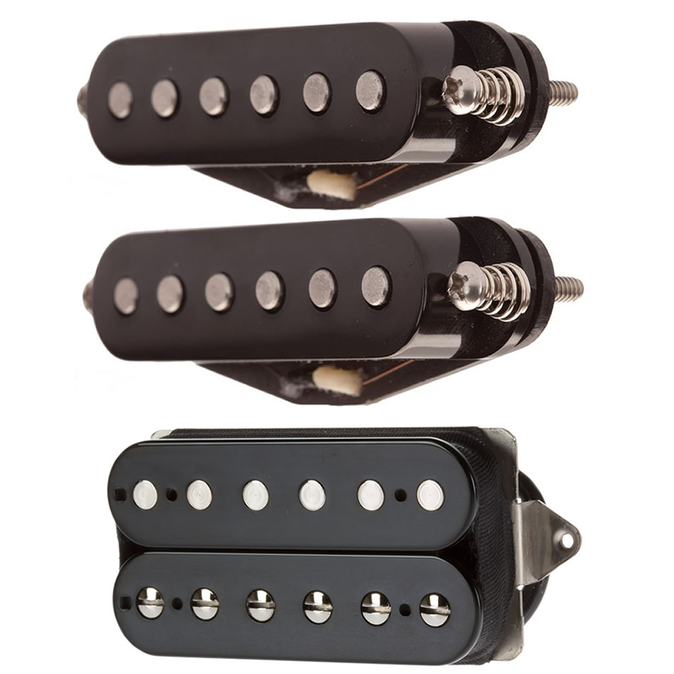 Suhr ML Classic N/M + SSV Bridge Pickup Set, Black 53mm
