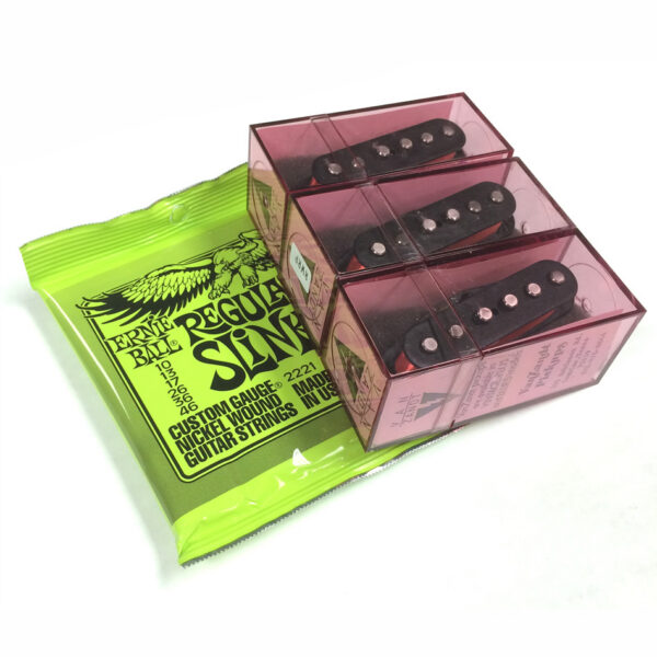 Van Zandt Rock Strat Single Coil Set + Free Strings